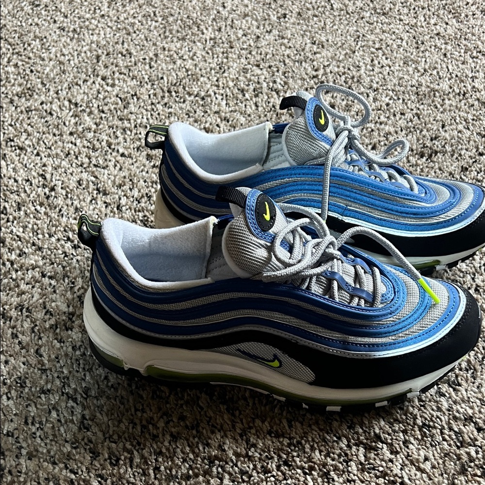 Nike Air Max 97 Women’s Blue and Gray Sneakers